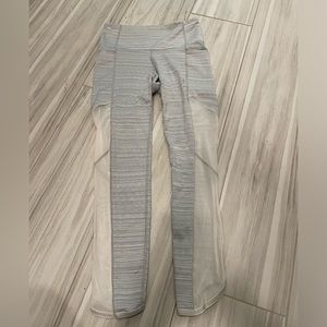 Athleta Gray Crop Leggings